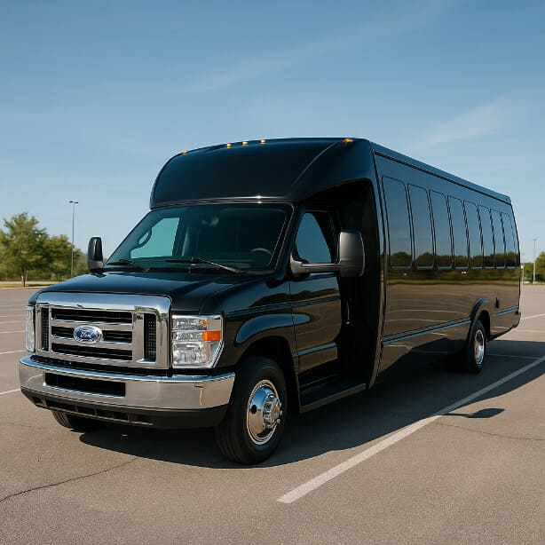 Menifee Coach Bus Service 18 Passenger Minibus
