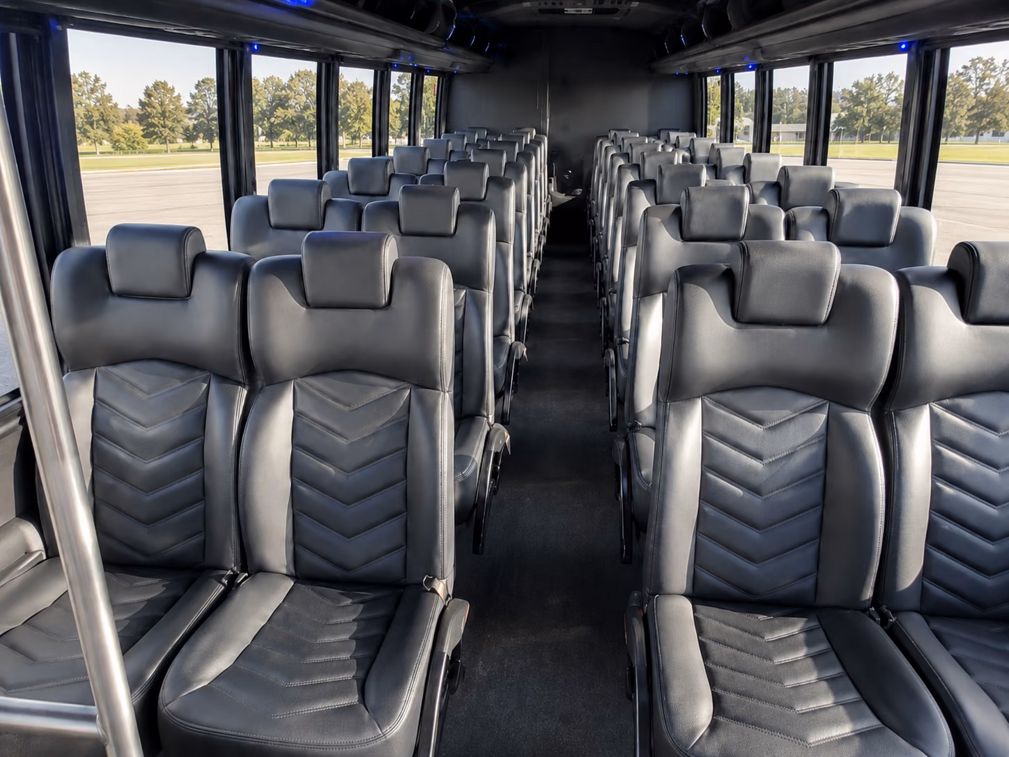 menifee 15 passenger minibus inside
