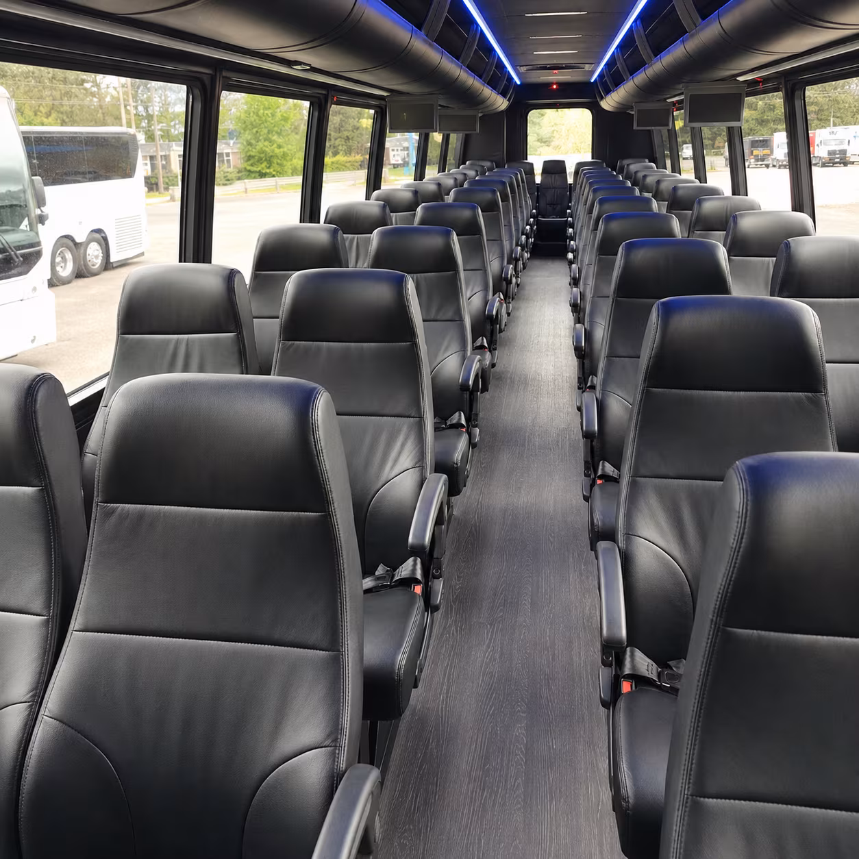 menifee 30 passenger minibus inside
