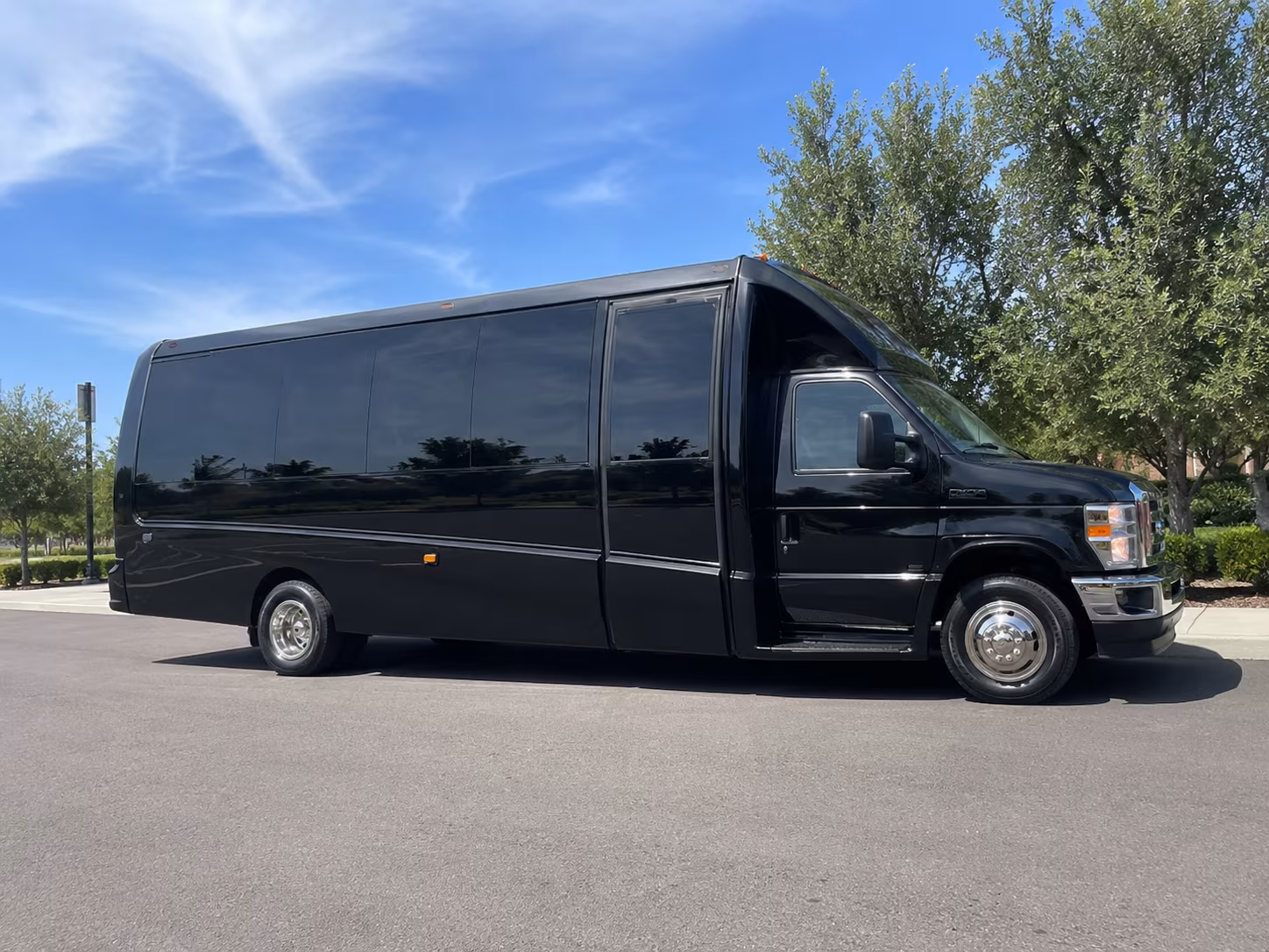 menifee corporate event transportation onboard seating