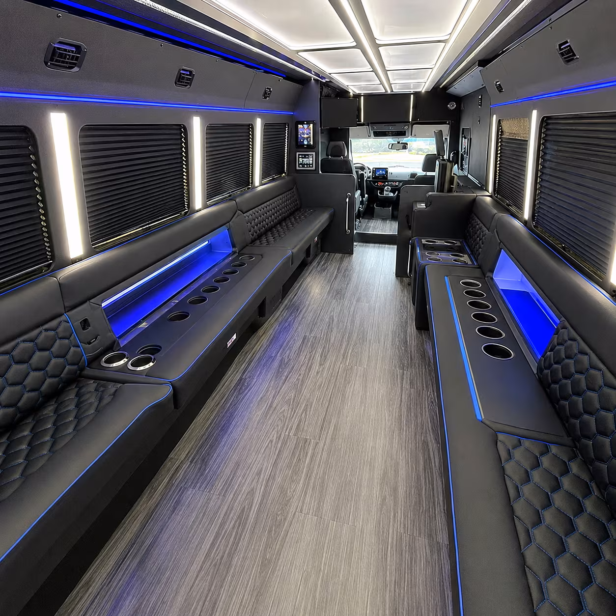 menifee party bus interior