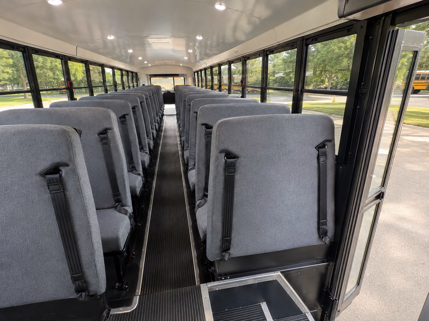 menifee school bus inside