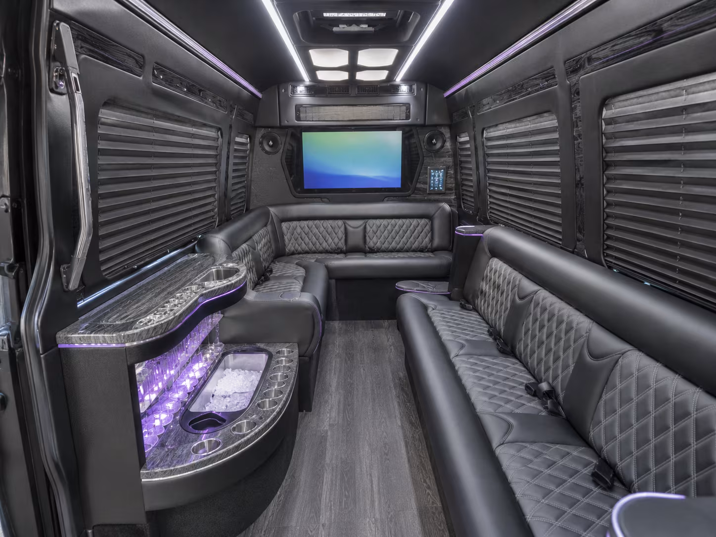 menifee sprinter limousine interior