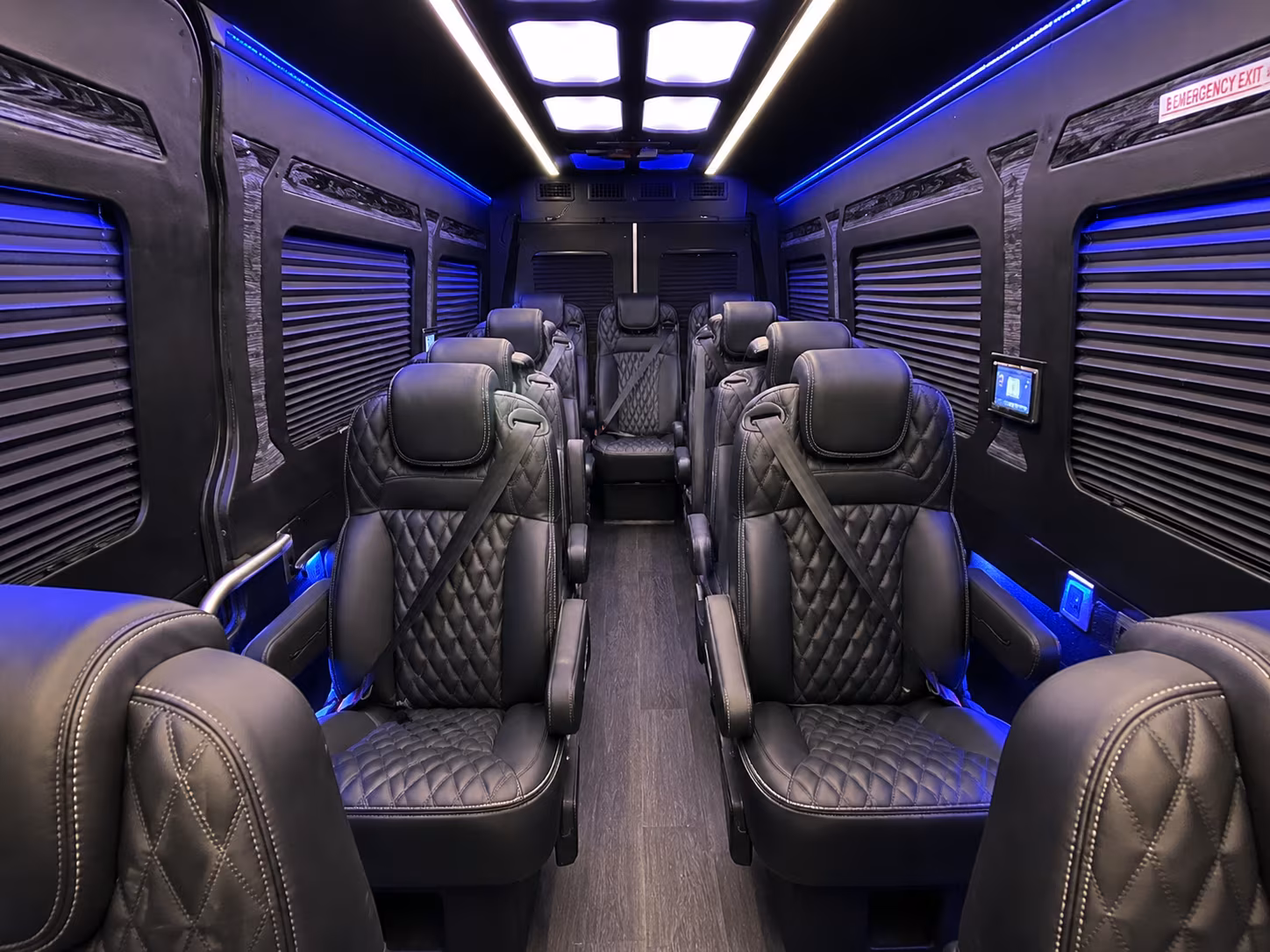 menifee sprinter van with driver inside